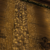 LED eindstuk verlichting 2x1,5m – Warm wit 2400K+ – Wit snoer – 230V IP65