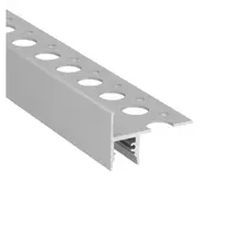 LED tegel en stuc profiel inclusief afdekking 39,7mm x 248mm - Tegel10