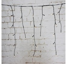 10 meter IJspegel kerstverlichting warm wit 480 LED voor binnen en buiten met 8 functies