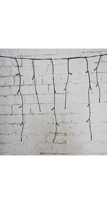 10 meter IJspegel kerstverlichting warm wit 480 LED voor binnen en buiten met 8 functies