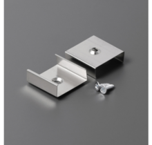 Montageklem voor LED profiel  20INBOUW  WIT-ZWART-ALU