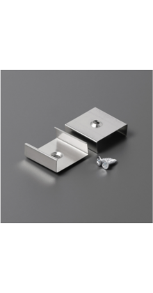 Montageklem voor LED profiel  20INBOUW  WIT-ZWART-ALU