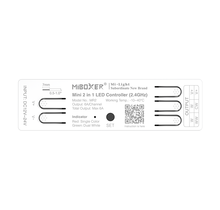 Compacte 2 -1 LED strip controller - 1 zone - Miboxer MR2