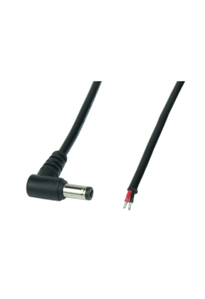 Male DC verlengkabel 100cm - SPOSDC-Y-P21S-1.0