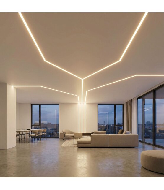 COB LED strip 12 volt DUAL WHITE 22W 1820LM 608 LED p/m IP67 waterdicht – 5 meter