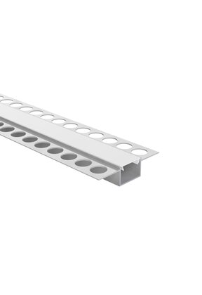 Trimless LED stucprofiel inclusief klikafdekking 62 mm x 15 mm -Trimless400