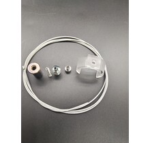 Montageklem met 150cm kabel voor plafondmontage Neon Flex 30mm