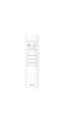 Design afstandsbediening voor enkel kleurige / Dual White / CCT LED strips - 4 zone - Miboxer C1 WIT