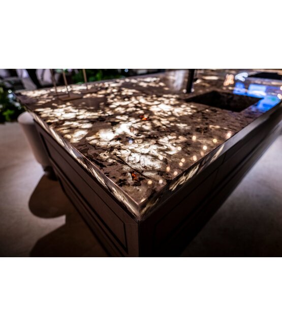 Natuursteen LED verlichting - 640 LED - 5500 LM -  RGBCCT - Dimbaar - 24 volt IP20 - 24,5 x 49cm - Koppelbaar LED Sheet