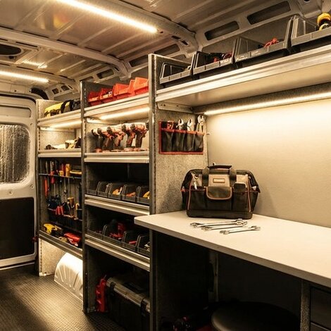 Werkbus LED verlichting