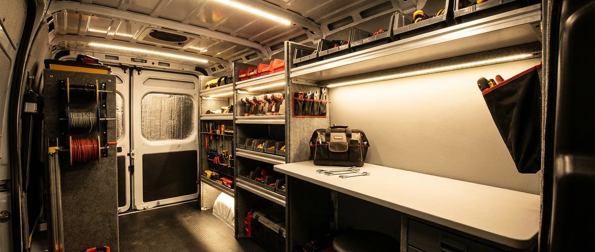 Werkbus LED verlichting