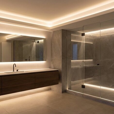 Kun je LED strips in de badkamer gebruiken