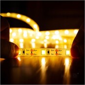 LED strip op batterij 100cm - warm wit - 3000k - inclusief bewegingssensor