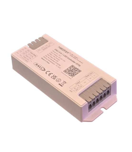 DALI LED controller 3 in 1 LED strip controller - Miboxer DALI 3- in 1 DT8 DL2