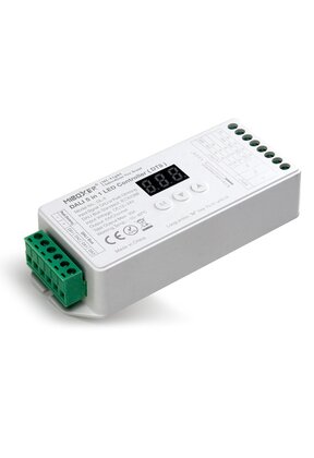 DALI RGBCCT LED controller 5 in 1 LED strip controller - Miboxer DALI DT8 DT-X