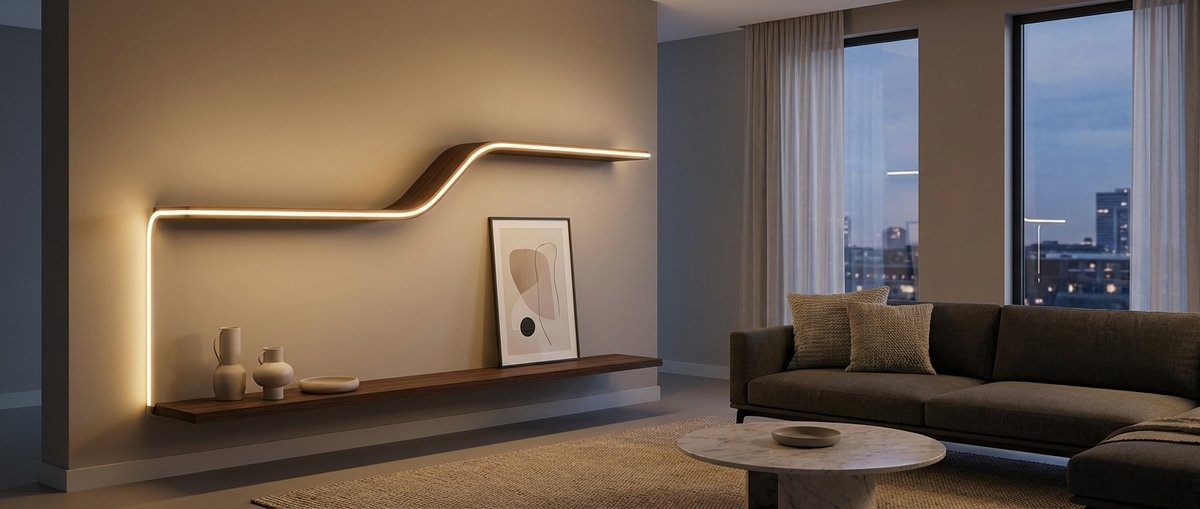 Kan je een LED strip buigen