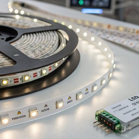 Wat is de maximaal toelaatbare afstand tussen een LED-product en een externe driver