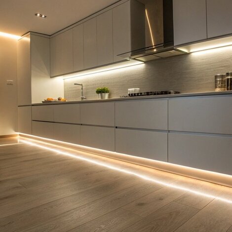LED strip plinten voor keukens nodig
