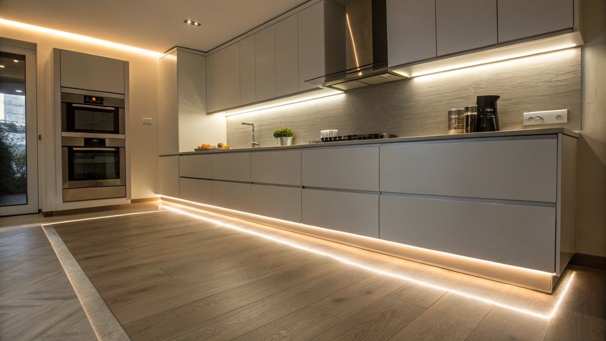 LED strip plinten voor keukens nodig