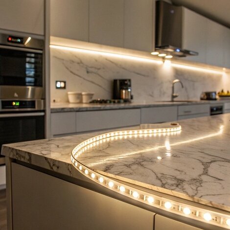 Waar staat het serienummer van een Hue ledstrip