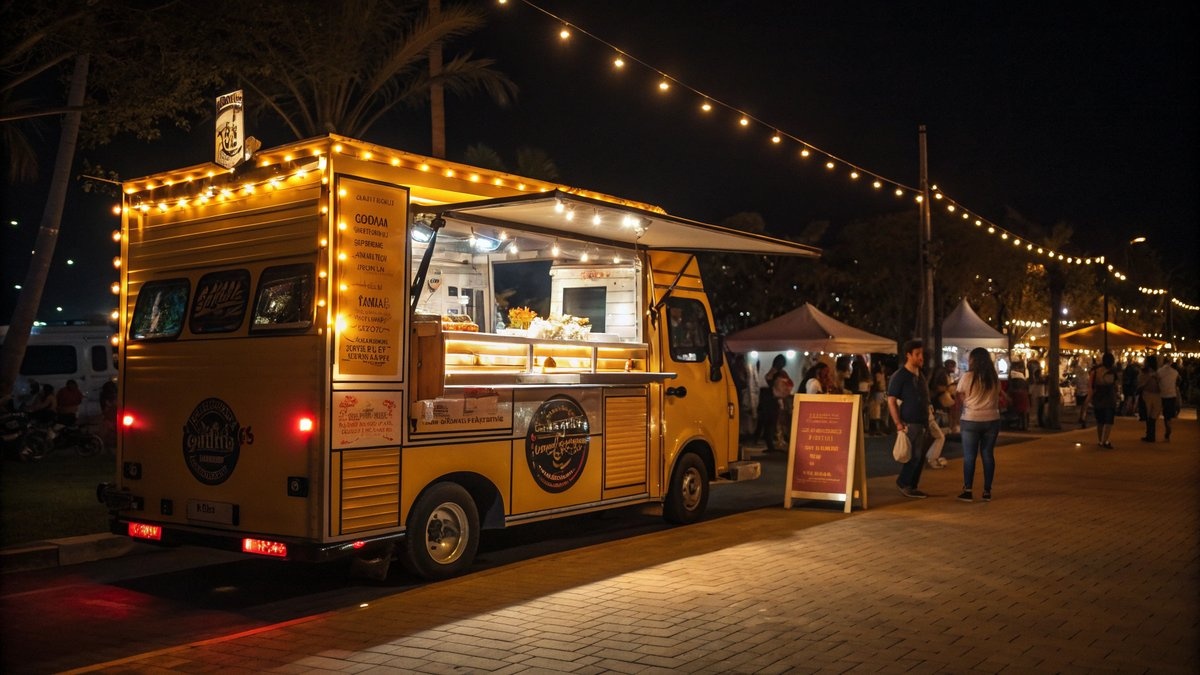 Foodtruck LED verlichting