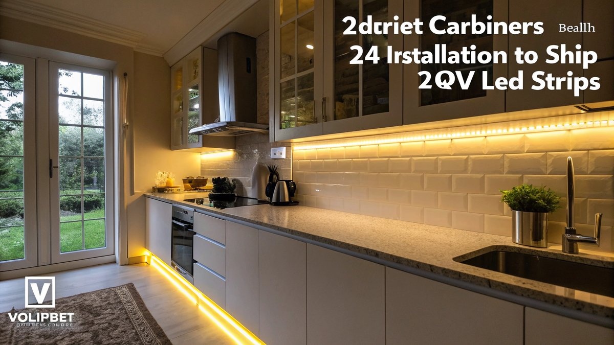 Zijn 24 Volt LED strips eenvoudig te installeren