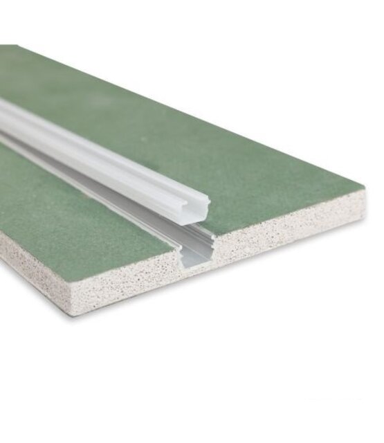 LED gordijn profiel opaal gordijnrail serie 200 cm