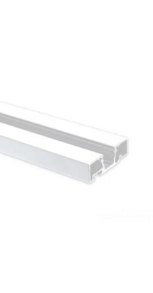 Gordijnrail LED profiel 200cm GR1-wit