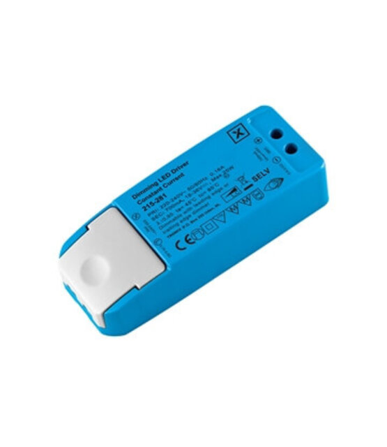LED voeding 700mA  25 watt flicker free fase afsnijding - IP20