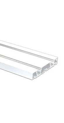 Gordijnrail LED profiel 200cm GR2-Wit