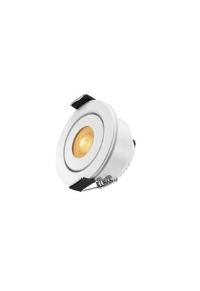 Mini LED spot - kantelbaar - Wit - IP44 - 700mA - 2,5 watt