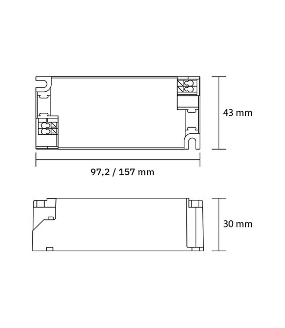 Philips LED voeding  output prog. 0,3 - 1,05A  36W  Casambi