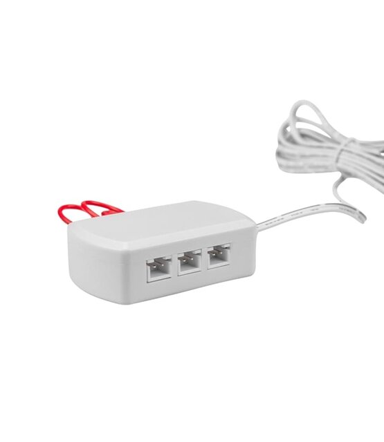 Mini LED spot verdeler - 3 spots max