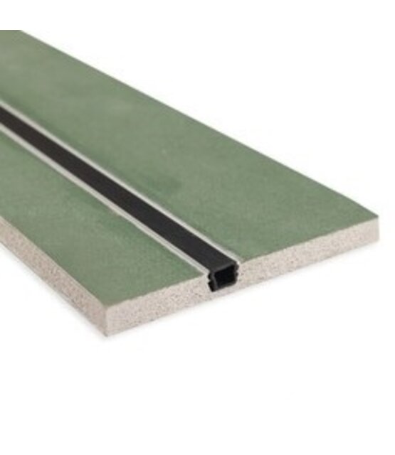 VG1 Vochtbestendig Gipsplaatpaneel 12,5 mm – Profiel 200 cm 