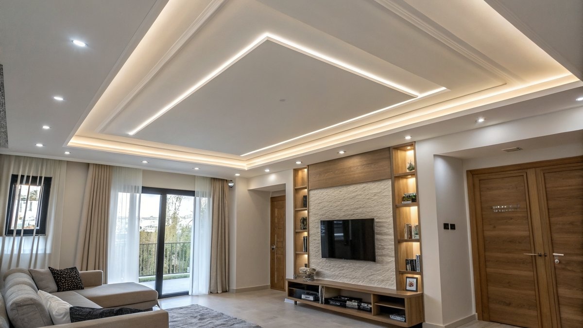 Hoe monteer ik LED profiel GIPS13 voor plafond gipsplaat of hout