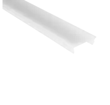 2 meter Losse LED profiel klikafdekking - Helder / transparant - 304, 318, 323, stuc300, stuc400, gips300, gips400