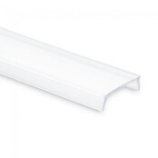 2 meter Losse LED profiel klikafdekking - Opaal - 304, 318, 323, stuc300, stuc400, gips300, gips400