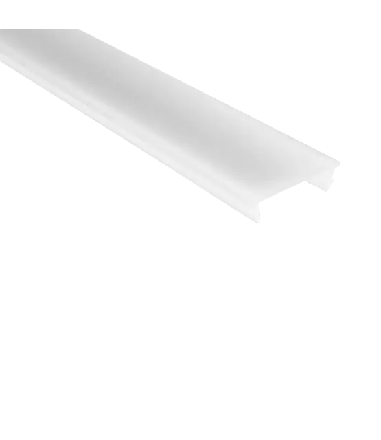 2 meter Losse LED profiel klikafdekking - Opaal - 304, 318, 323, stuc300, stuc400, gips300, gips400