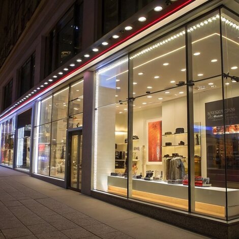 LED verlichting etalages
