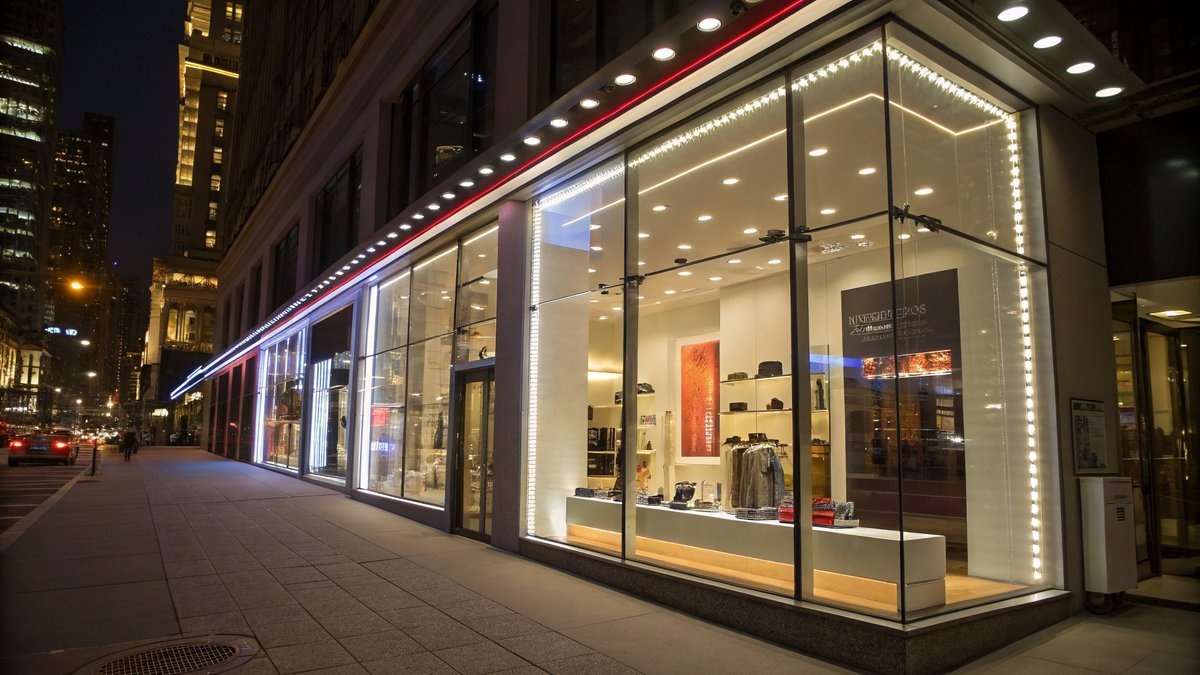 LED verlichting etalages