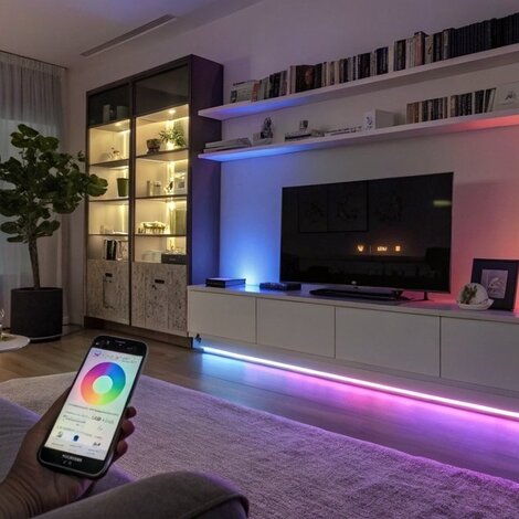 Hoe installeer ik een Philips Hue Lightstrip