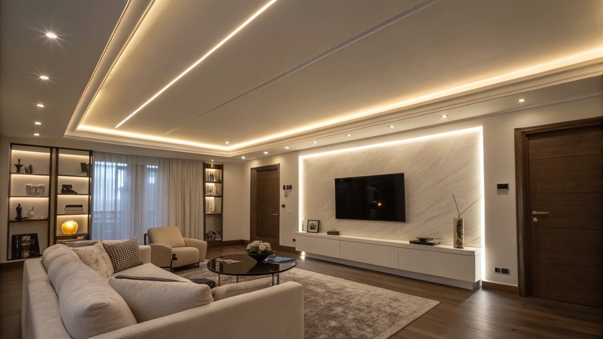 LED strip infrezen