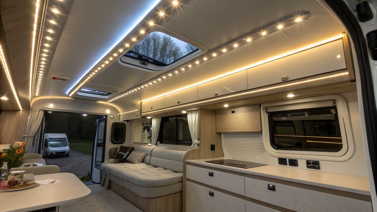 LED verlichting inbouwen caravan