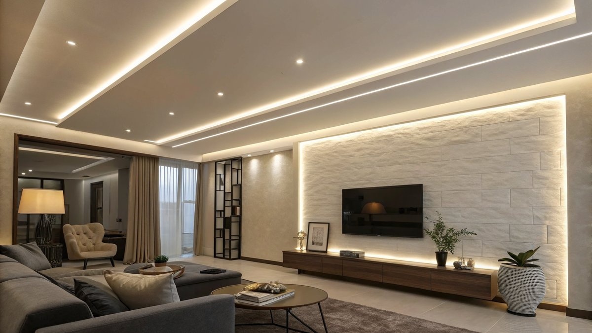 Hoe monteer ik een LED Profiel GIPS02 voor plafond wand of muur