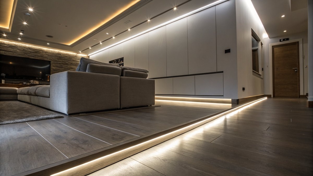 LED strips voor plinten