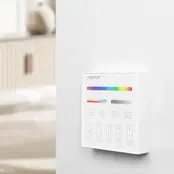 LED RGB/RGBW/RGBWW/RGBCCT wanddimmer bedraad 4 zone - T4