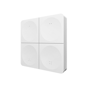 4-zone draadloze LED Wanddimmer - WIT K4