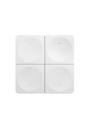 4-zone draadloze LED Wanddimmer - WIT K4