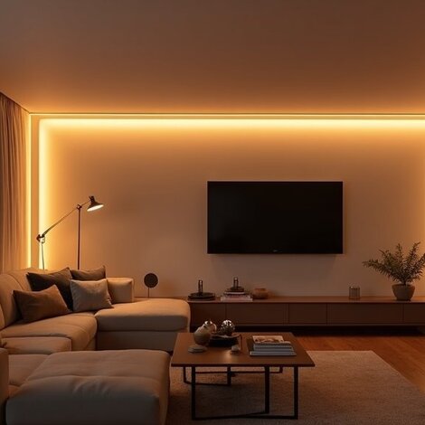 Hoe installeer ik LED strips op een muur