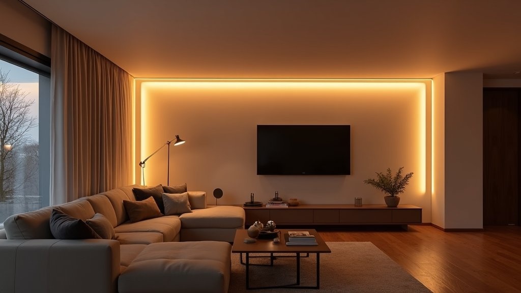 Hoe installeer ik LED strips op een muur